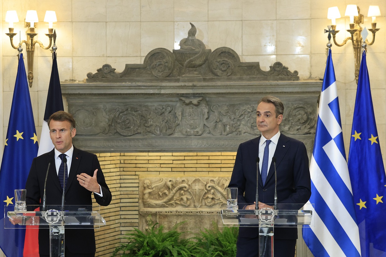 Μητσοτάκης Μακρόν