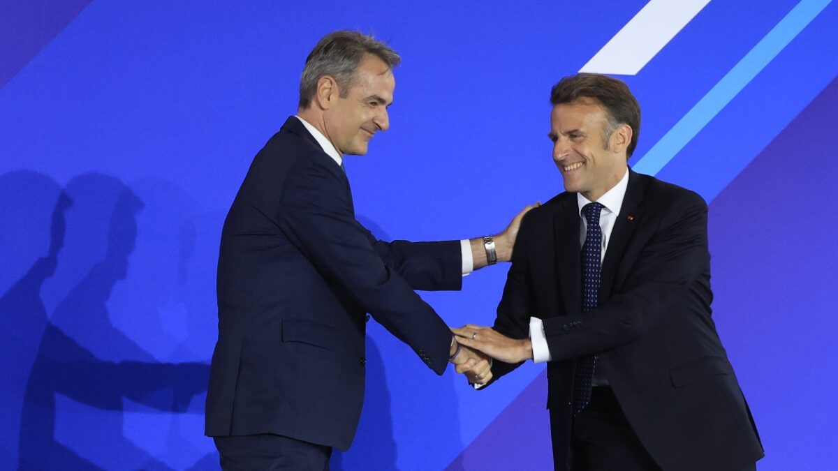 Μητσοτάκης και Μακρόν