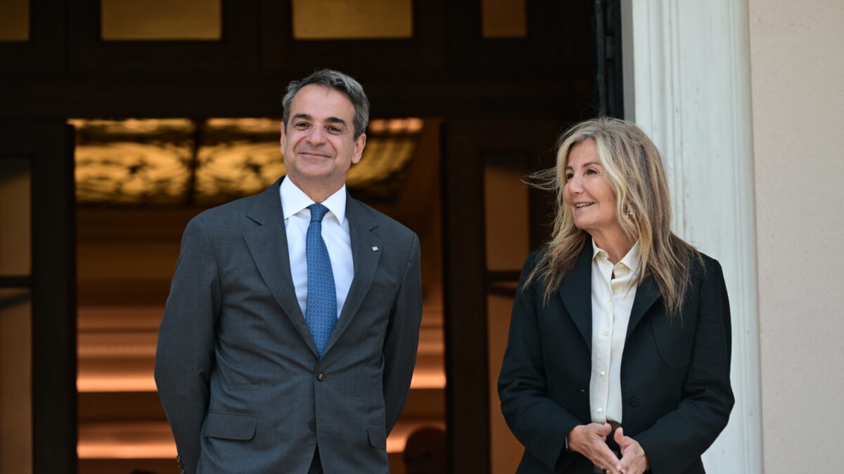 Κυριάκος Μητσοτάκης και Μαρέβα