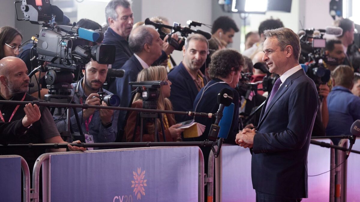 Ο Κυριάκος Μητσοτάκης στην άτυπη Σύνοδο Κορυφής της ΕΕ στη Λευκωσία