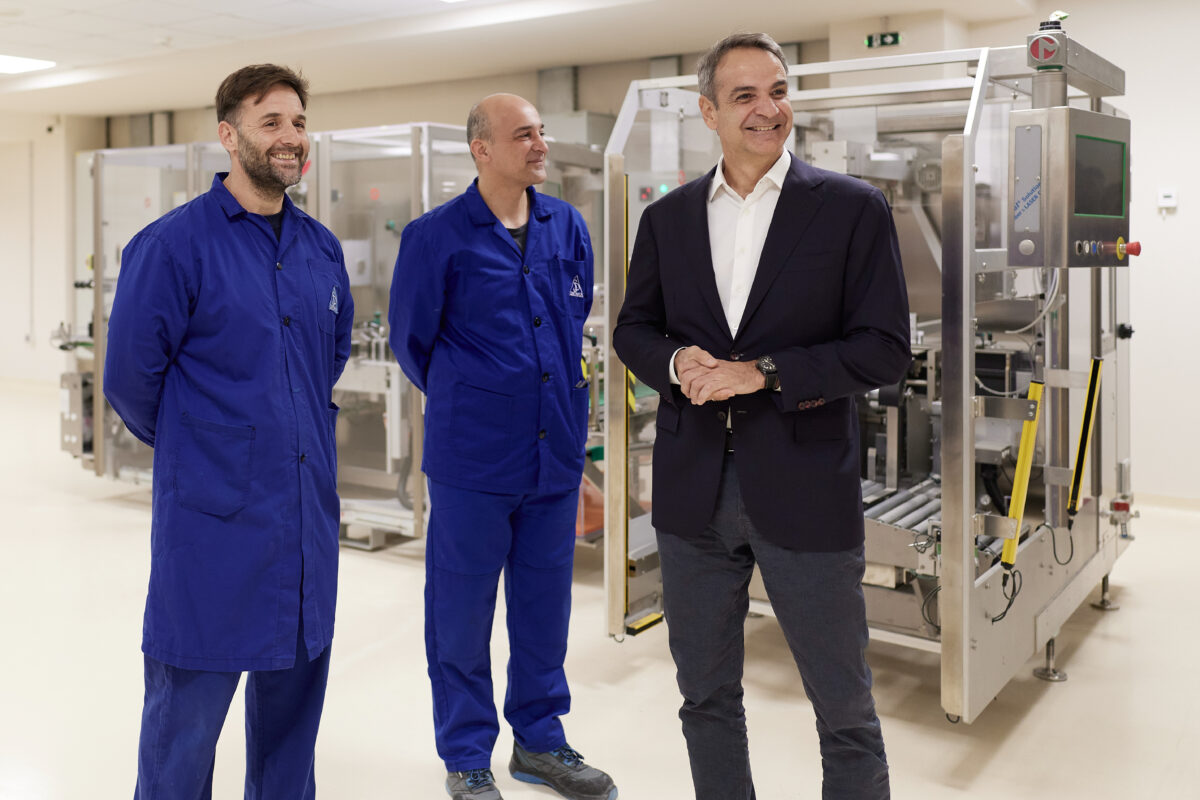 Μητσοτάκης από το νέο hub φαρμάκου στην Τρίπολη: «Επενδύσεις που κάποτε έμοιαζαν επιστημονική φαντασία»