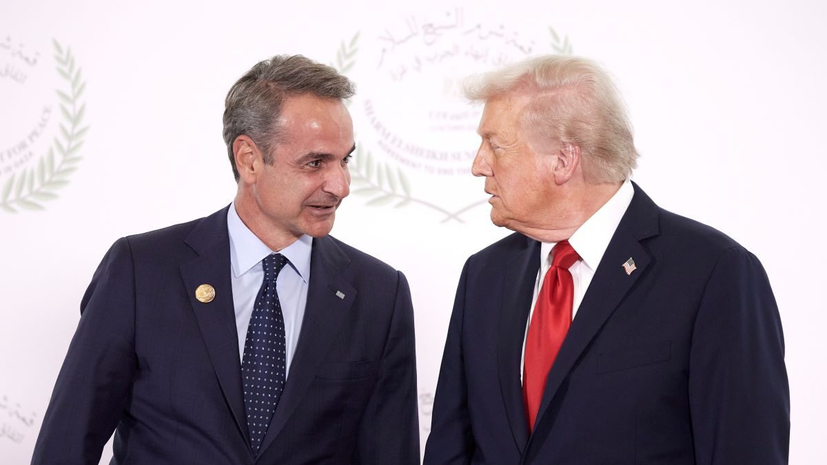 Κυριάκος Μητσοτάκης και Ντόναλντ Τραμπ