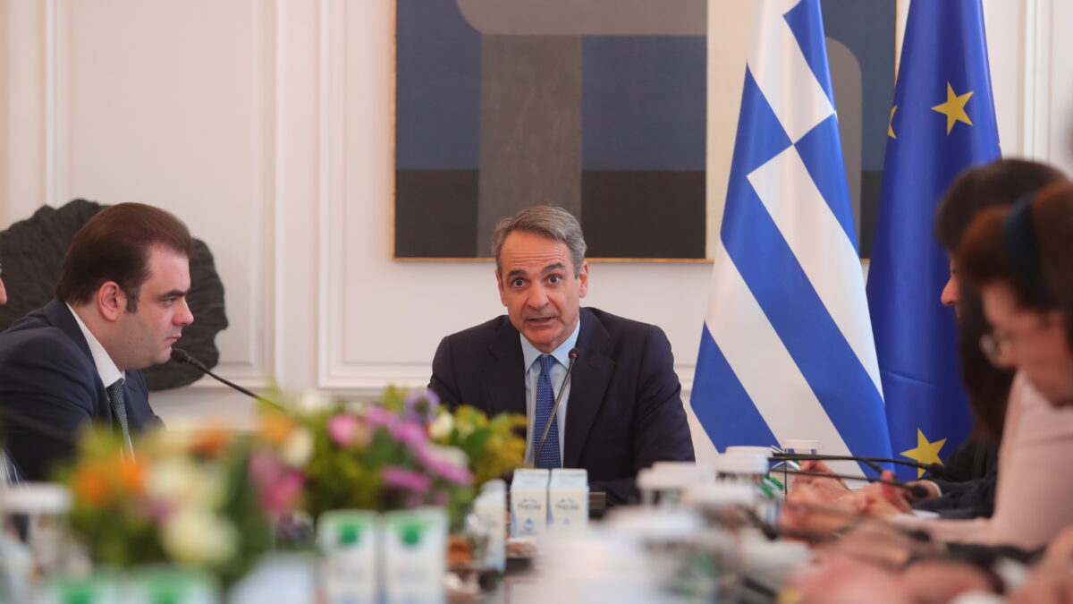 Ο Κυριάκος Μητσοτάκης