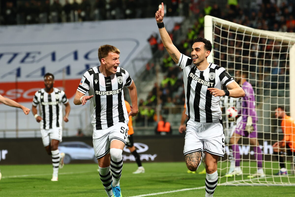 ΠΑΟΚ - ΟΦΗ: Τα γκολ των Μιχαηλίδη και Φούντα διαμόρφωσαν το 1-1 στο πρώτο ημίχρονο του τελικού του Κυπέλλου Ελλάδας Betsson