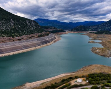 Η στάθμη της λίμνης του Μόρνου τον Δεκέμβριο του 2025