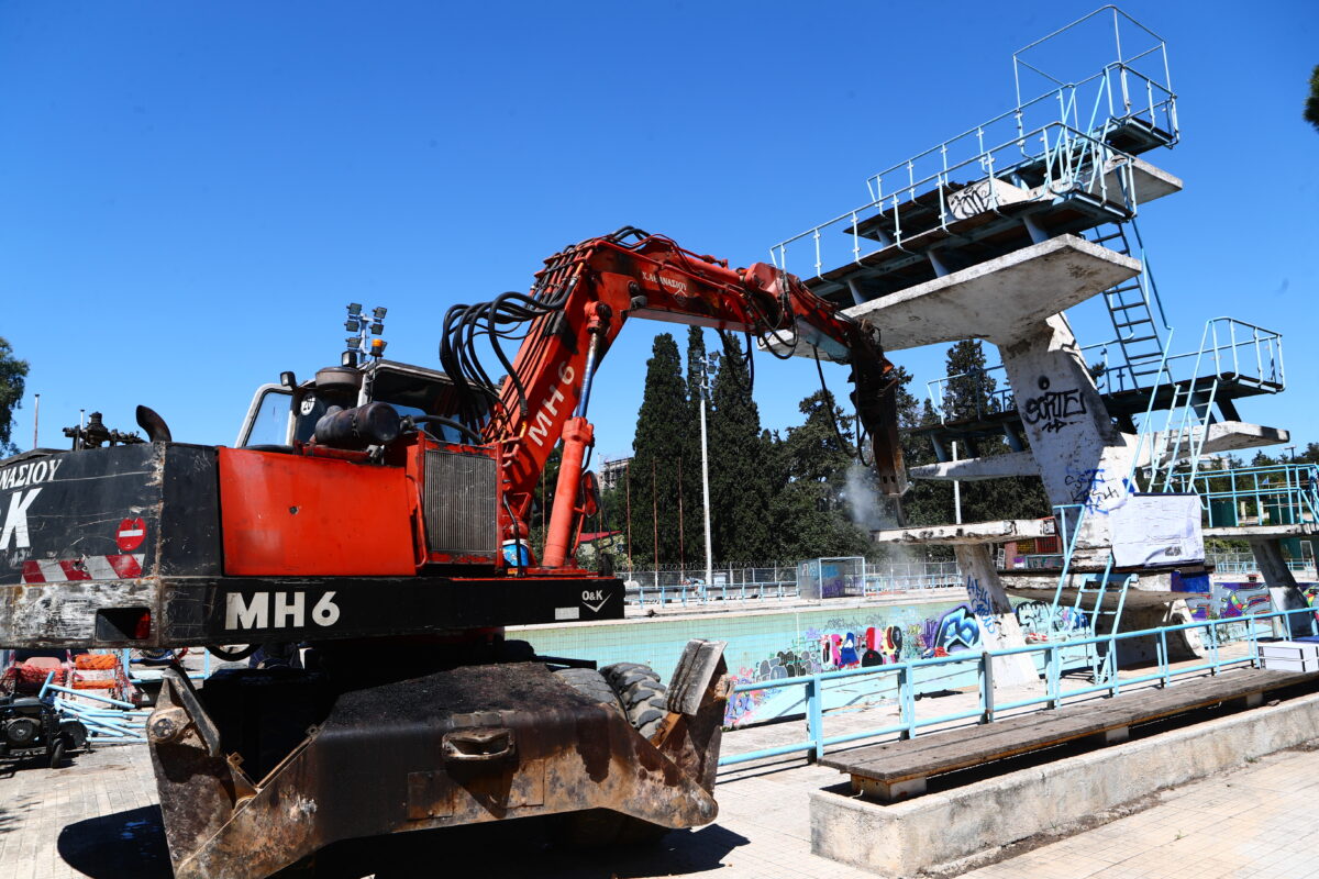 Ολυμπιακό Κολυμβητήριο Ζαππείου: Αρχισαν τα έργα ανακατασκευής του, ιστορική ημέρα για ΕΟΕ και ελληνικό υγρό στίβο