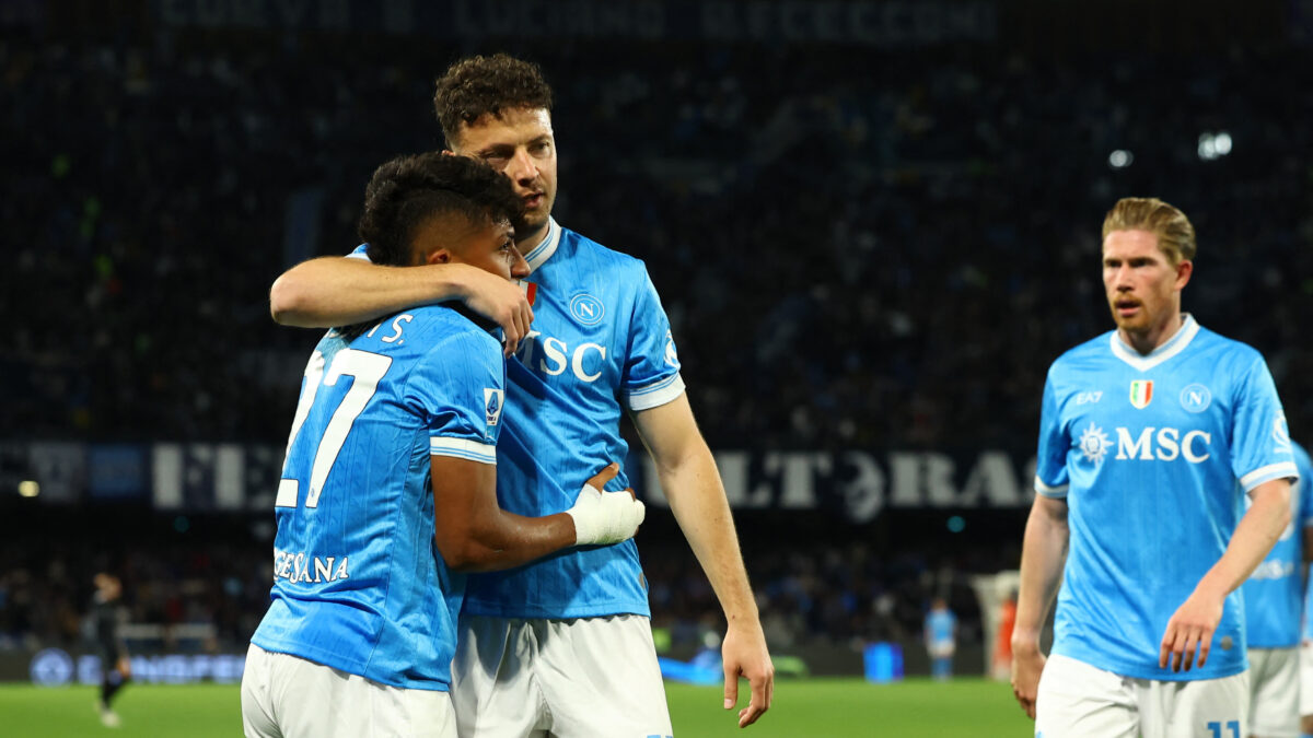 Οι παίκτες της Νάπολι