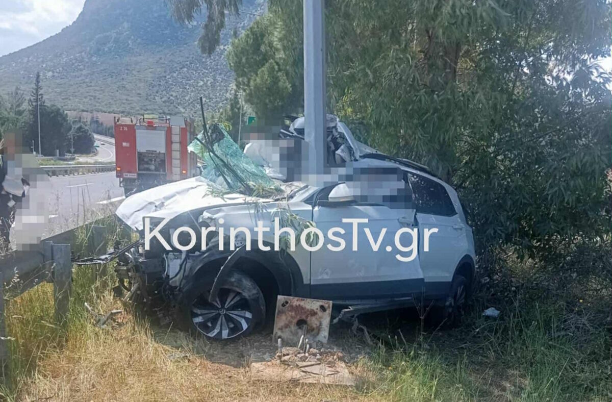 Τροχαίο δυστύχημα στη Νεμέα Κορινθίας