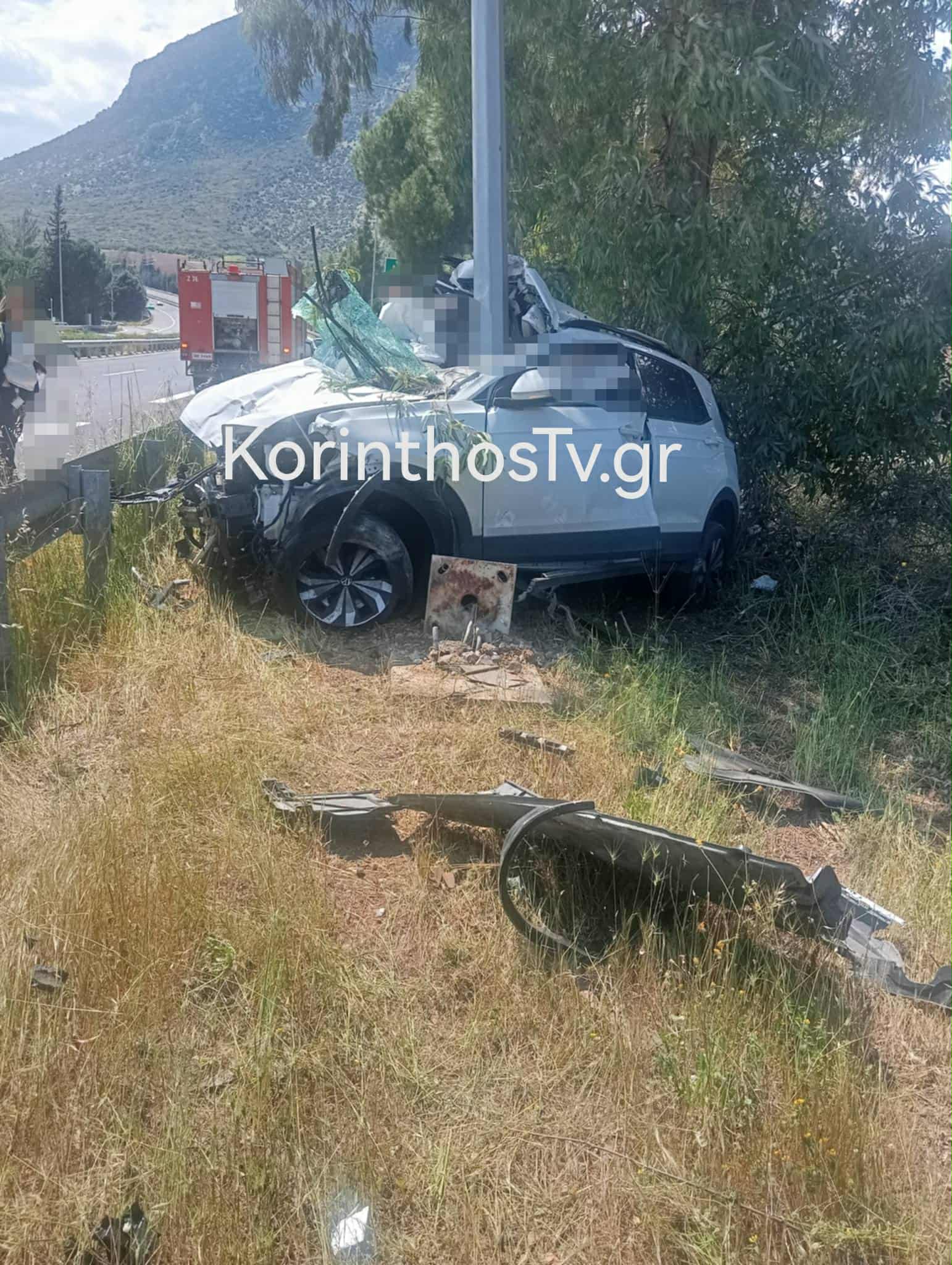 Τροχαίο δυστύχημα στη Νεμέα Κορινθίας