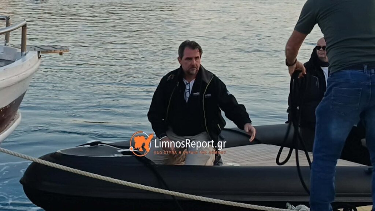 Λήμνος: Η εντυπωσιακή άφιξη του Νικόλαου Ντε Γκρες