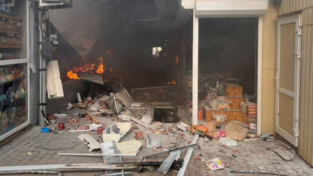 Η αγορά στη Νικόπολη της Ουκρανίας