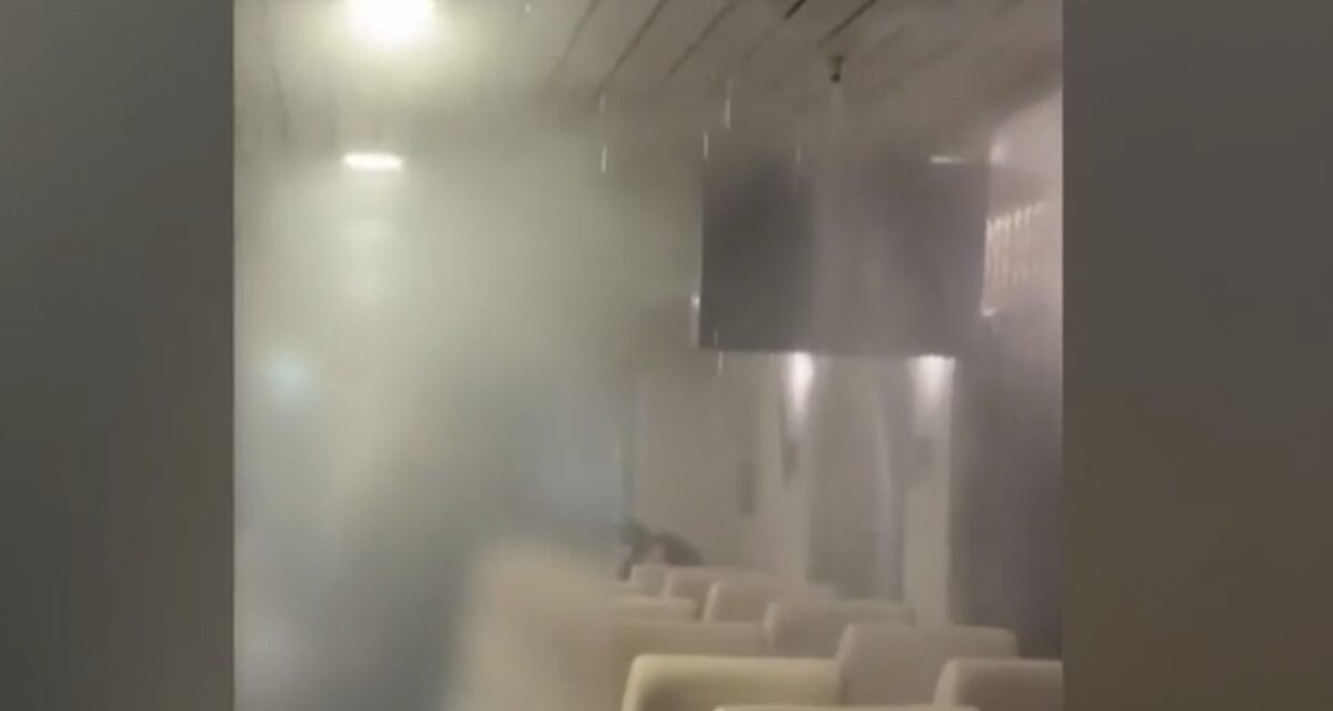 Νήσος Σάμος: Πανικός και ζημιές στο πλοίο και σε αντικείμενα επιβατών μετά την ενεργοποίηση του συστήματος πυρόσβεσης από τσιγάρο