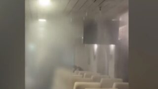 Επιβάτης άναψε τσιγάρο στο πλοίο «Νήσος Σάμος» και ενεργοποίησε το σύστημα πυρόσβεσης, προκαλώντας έντονη αναστάτωση