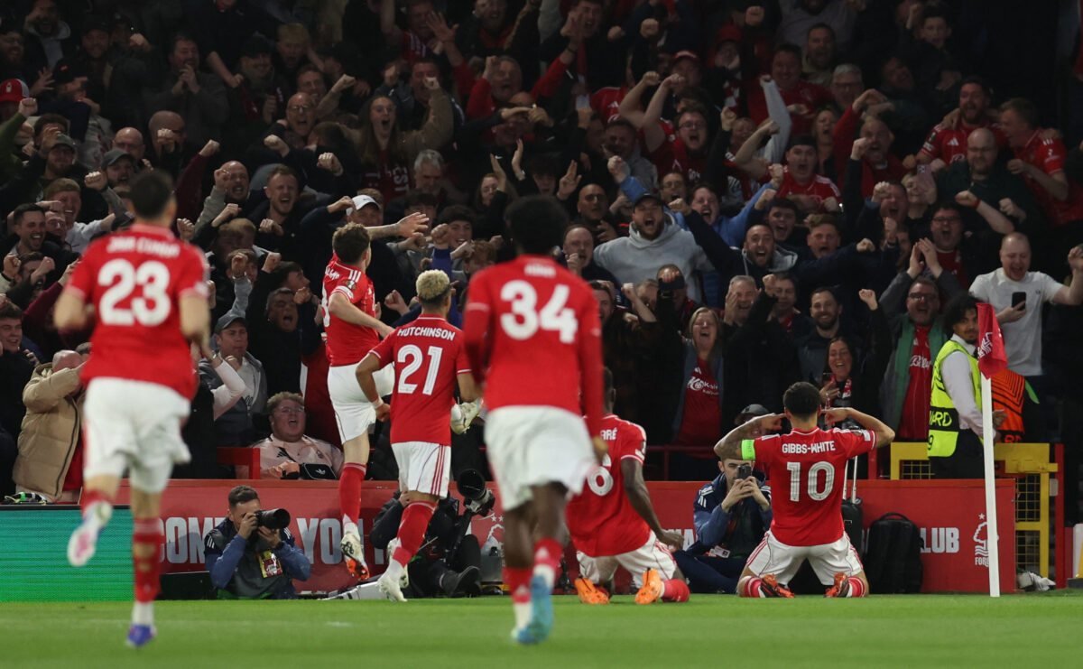 Οι παίκτες της Νότιγχαμ Φόρεστ