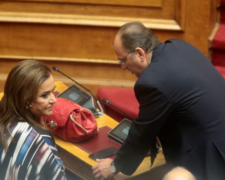 Ντόρα Μπακογιάννη και Μακάριος Λαζαρίδης