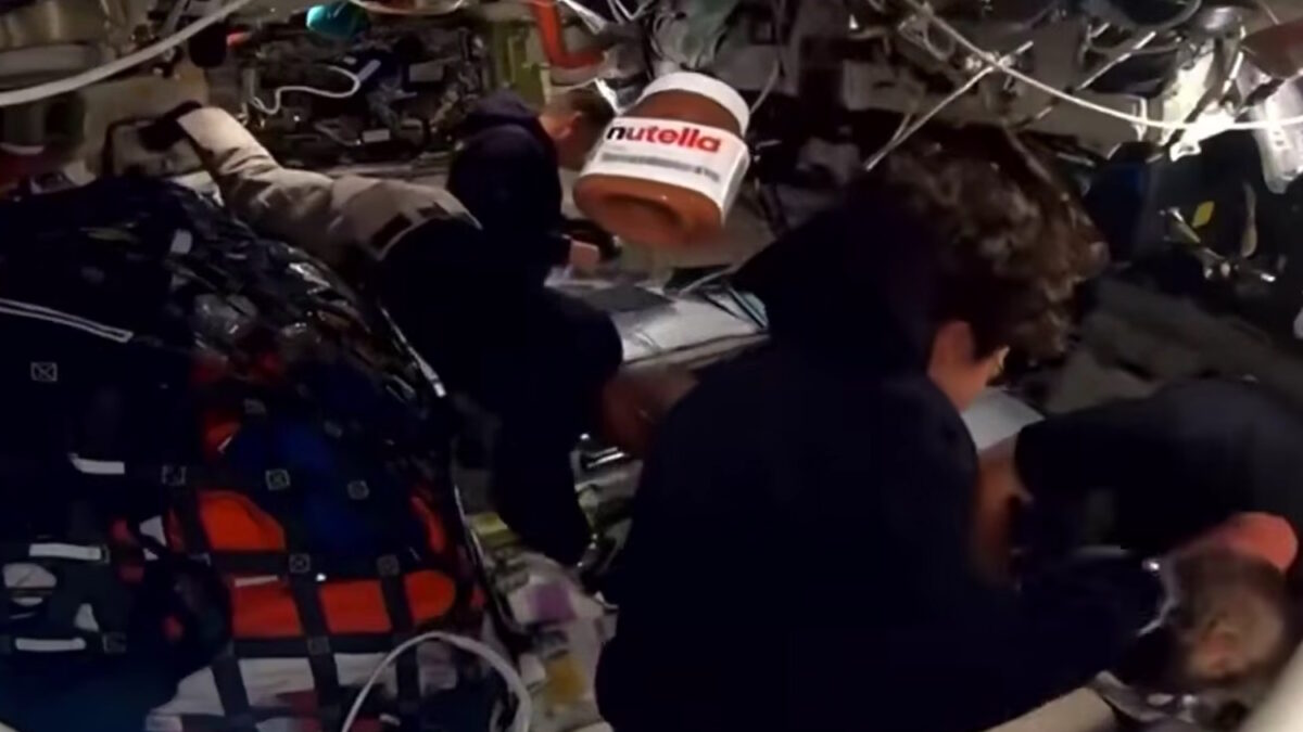 Η Nutella στο διάστημα