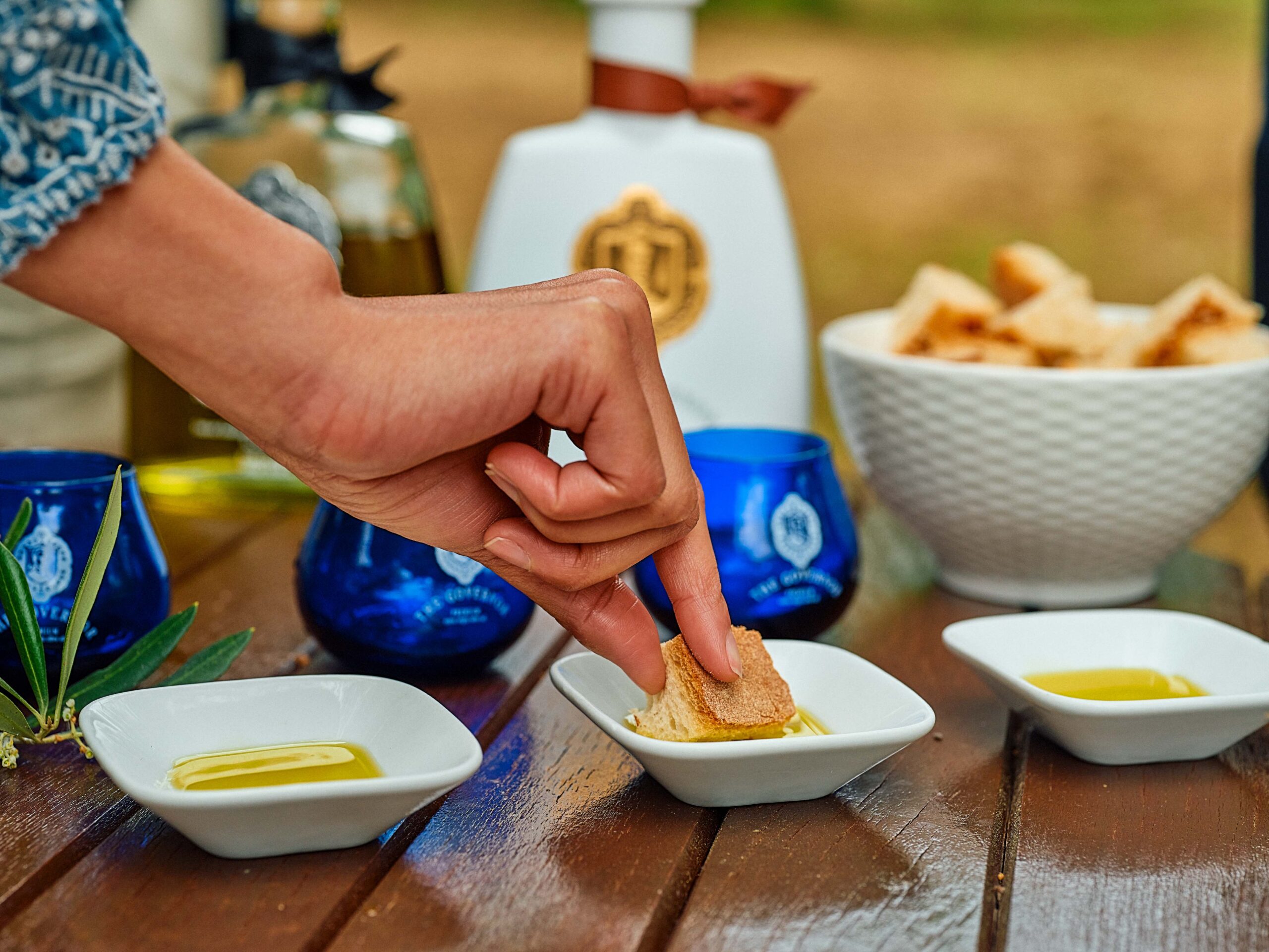 olive oil tasting