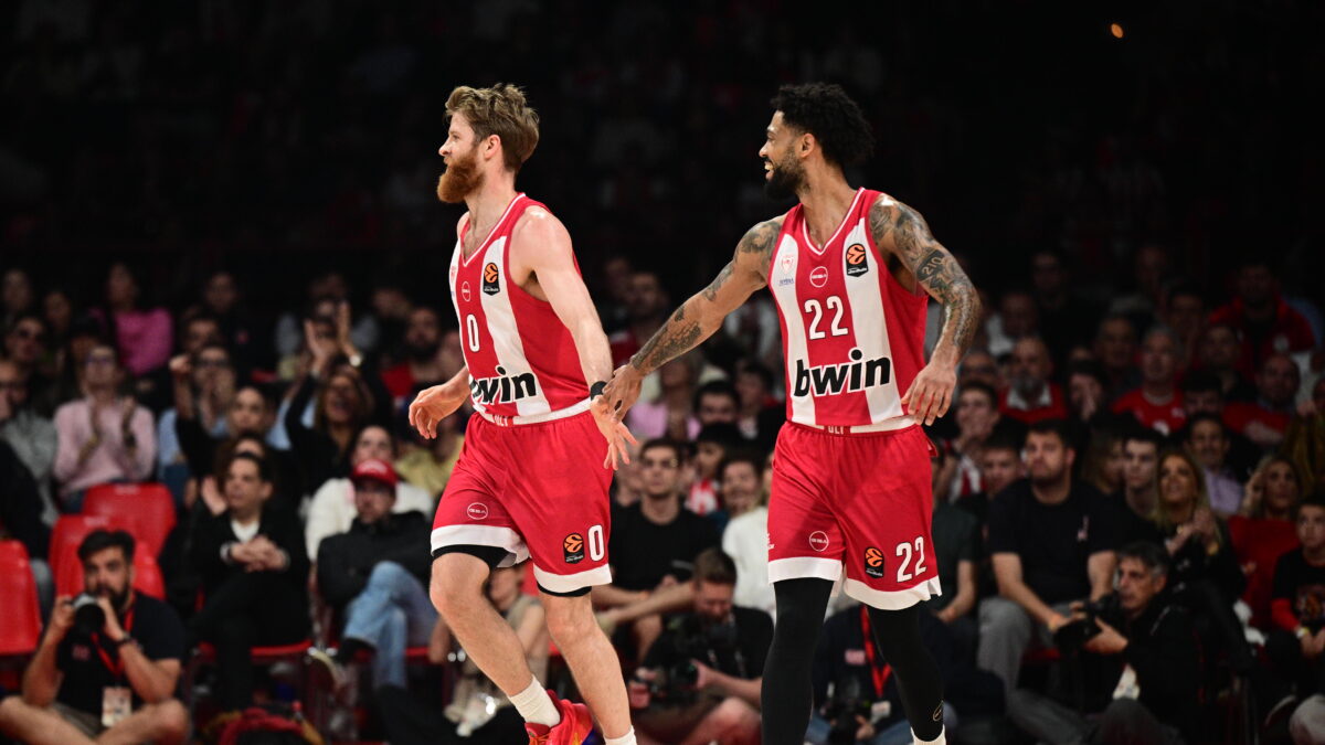 Γουόκαπ και Ντόρσεϊ στο Ολυμπιακός - Αρμάνι Μιλάνο (KLODIAN LATO