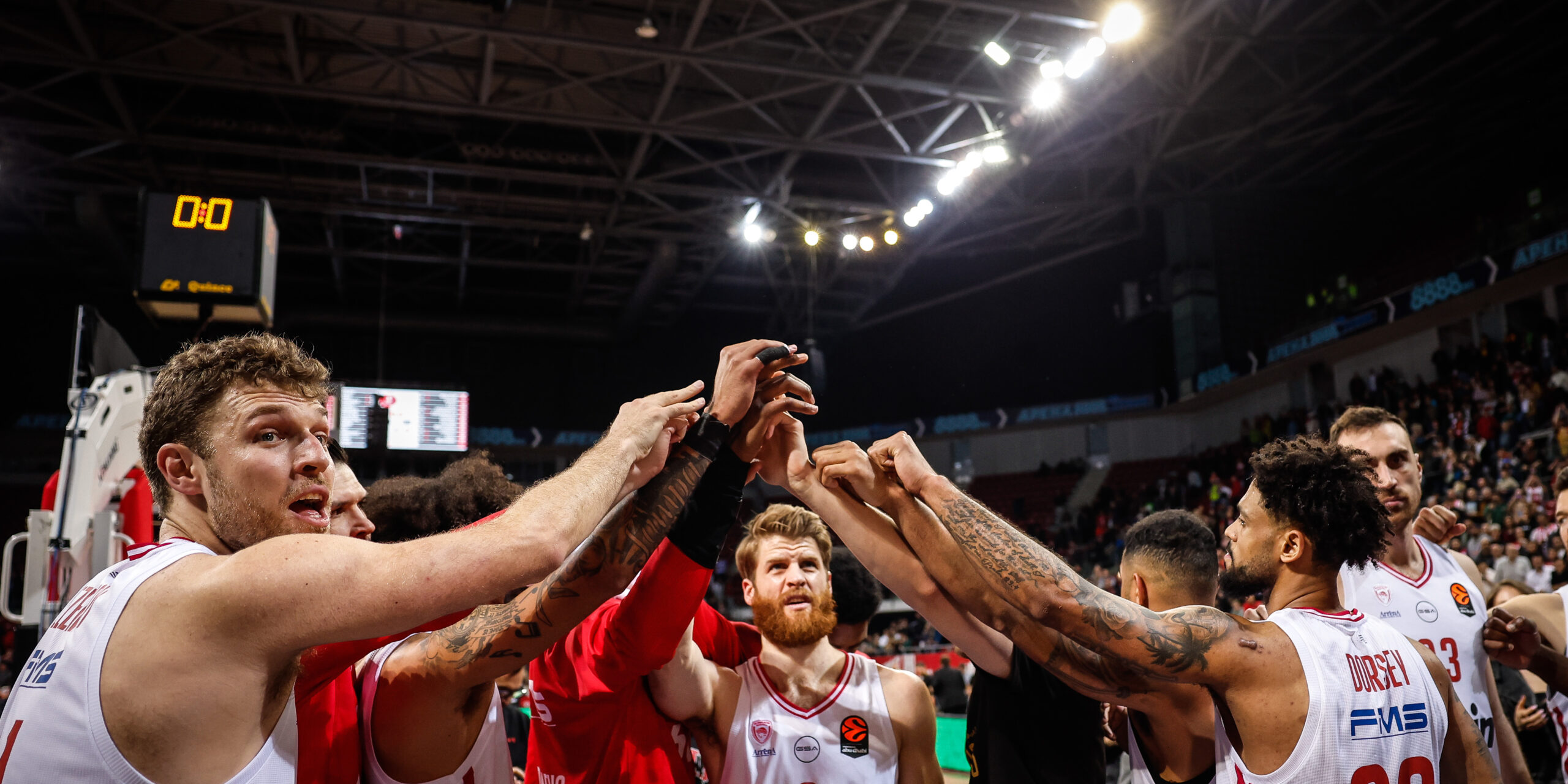 Οι παίκτες του Ολυμπιακού