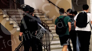 Βανδαλισμοί εντός του Οικονομικού Πανεπιστημίου Αθηνών εν ώρα μαθημάτων