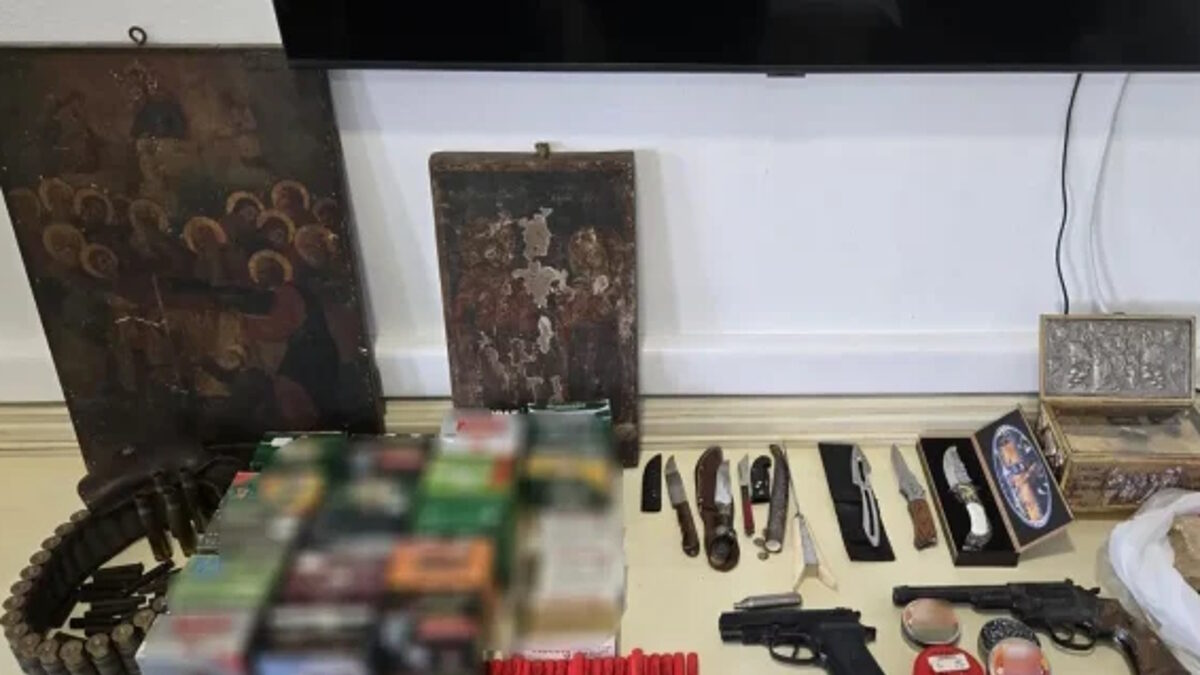 Τα όπλα του 60χρονου