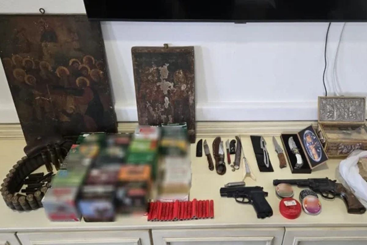 Τα όπλα του 60χρονου