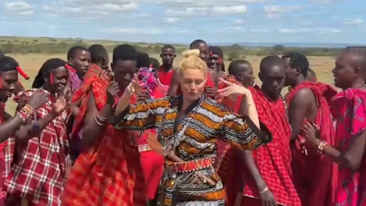 Καρέ από το βίντεο που δημοσιοποίησε η Αλεξάνδρα Παναγιώταρου