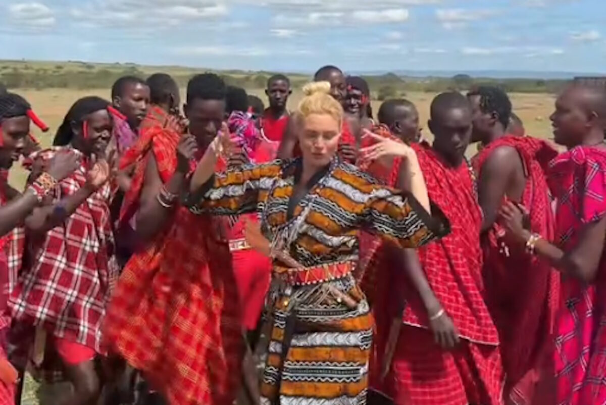 Καρέ από το βίντεο που δημοσιοποίησε η Αλεξάνδρα Παναγιώταρου