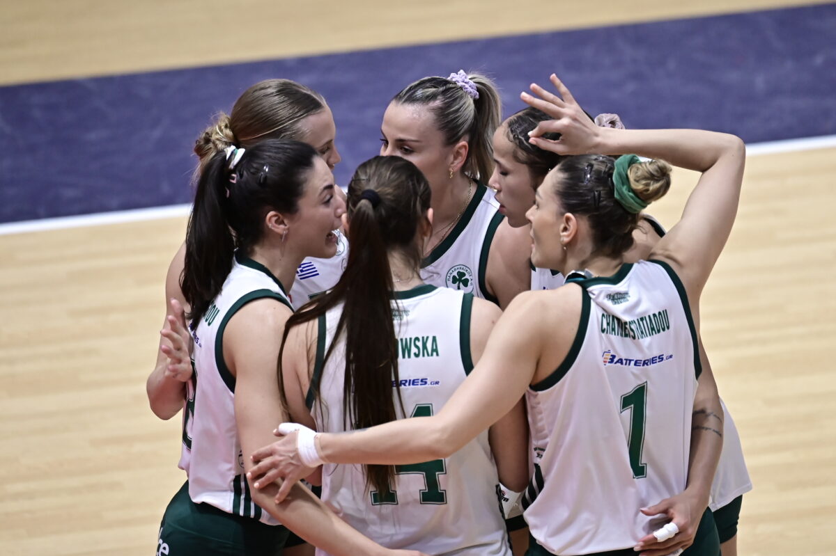 ΖΑΟΝ - Παναθηναϊκός 1-3: Μία νίκη μακριά από τον τίτλο στη Volley League γυναικών το τριφύλλι