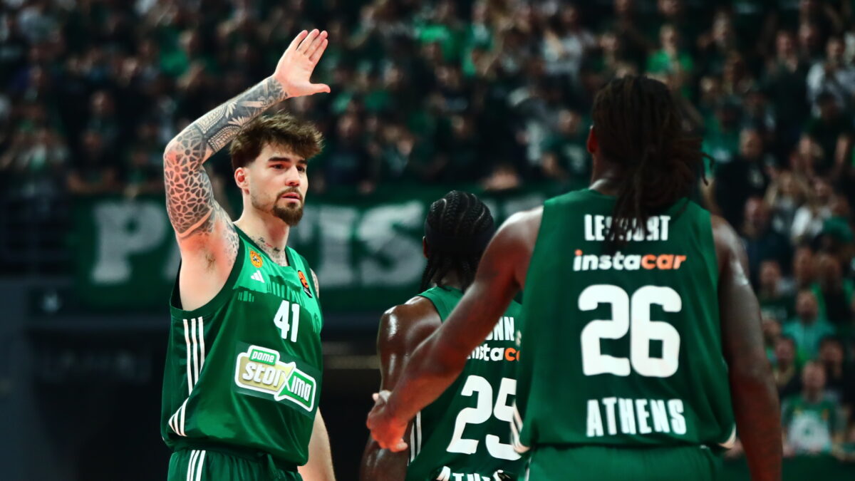 Οι παίκτες του Παναθηναϊκού