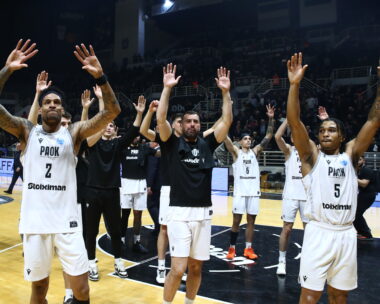 Οι παίκτες του ΠΑΟΚ