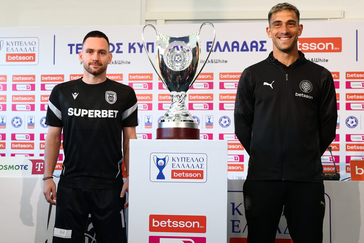 ΠΑΟΚ - ΟΦΗ: Ασπρόμαυρη μάχη στον τελικό του Κυπέλλου Ελλάδας Betsson στο Πανθεσσαλικό