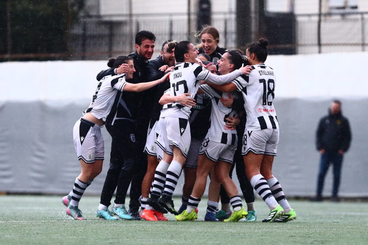 Οι παίκτριες του ΠΑΟΚ