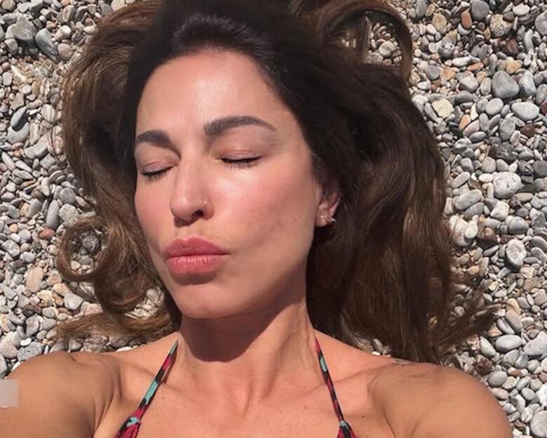 Η Κατερίνα Παπουτσάκη σε εικόνα που δημοσιοποίησε στο Instagram