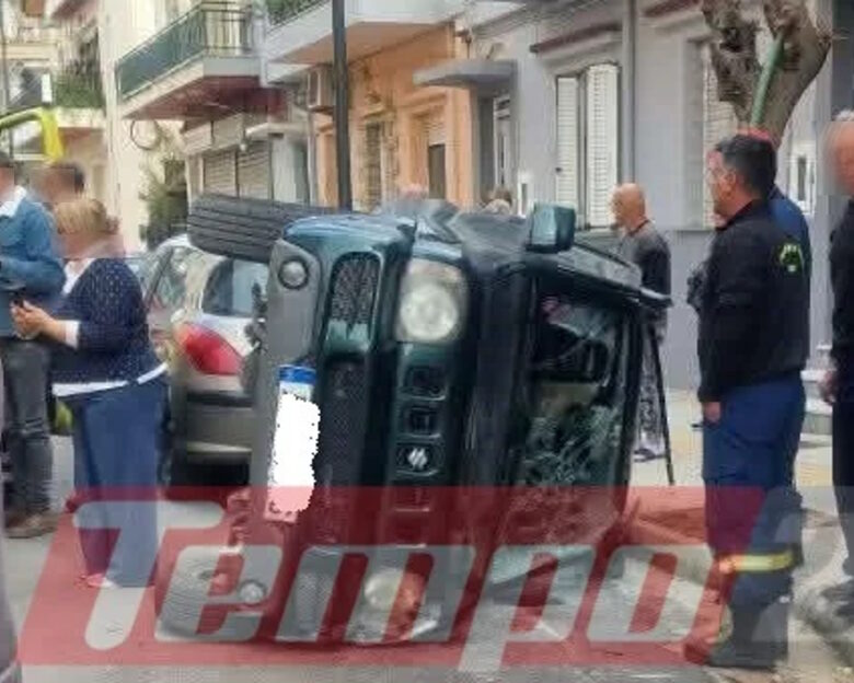 Τροχαίο με εγκλωβισμούς στην Πάτρα