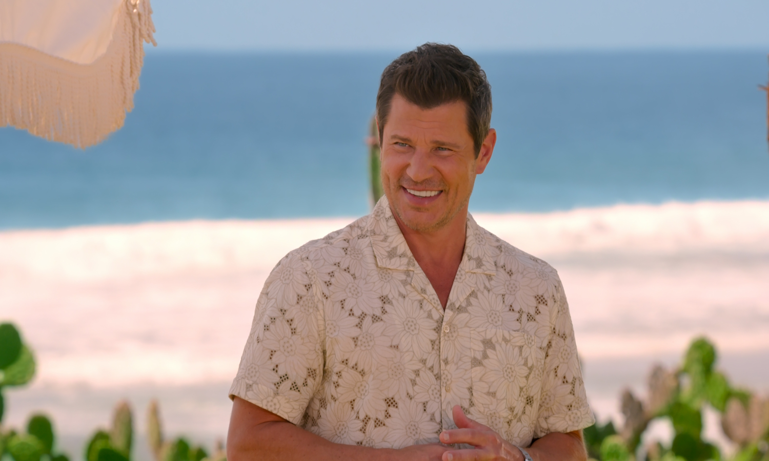 PERFECT MATCH. Nick Lachey in episode 404 of PERFECT MATCH. Cr. Courtesy of Netflix © 2026