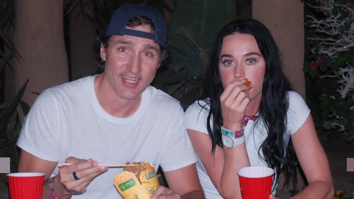 Η Κέιτι Πέρι και ο Τζάστιν Τριντό