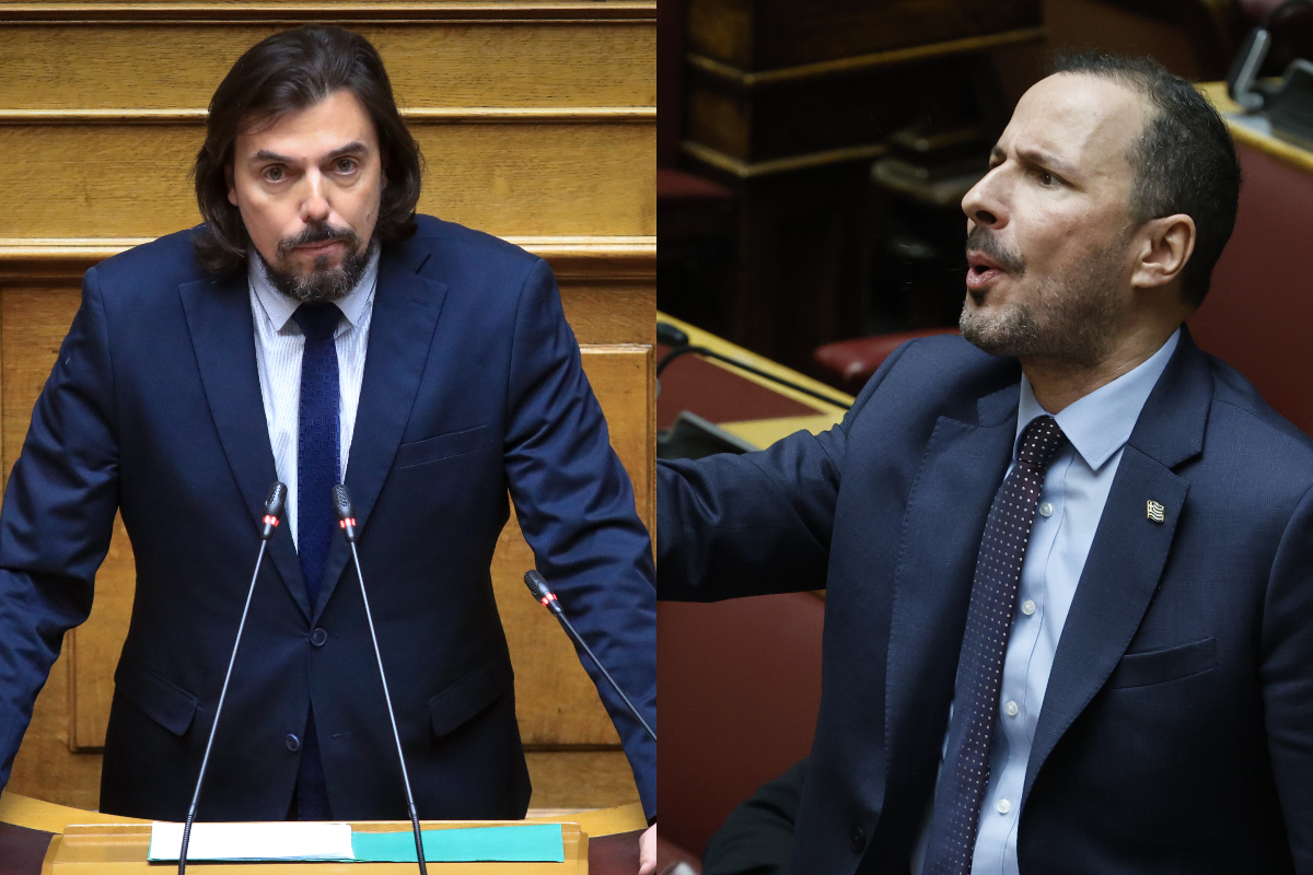 Σφοδρή σύγκρουση Χήτα με Παππά στη Βουλή: «Πετάξτε έξω τον ανάγωγο ή αν δεν μπορείτε να ακούσετε, βουλώστε το»