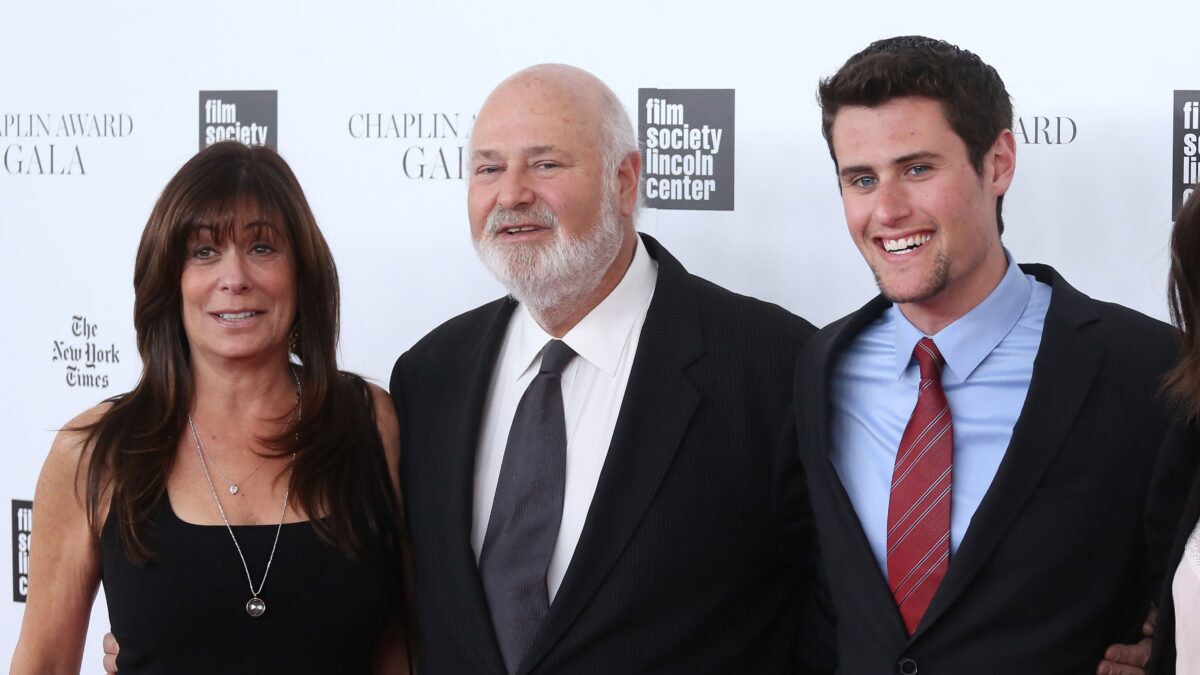 Ο Ρομπ Ράινερ με τη σύζυγό του Μισέλ και τον γιο τους Τζακ