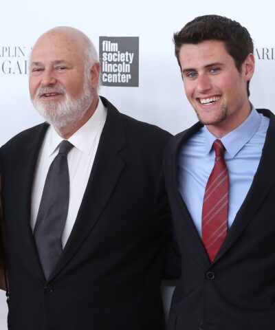 Ο Ρομπ Ράινερ με τη σύζυγό του Μισέλ και τον γιο τους Τζακ