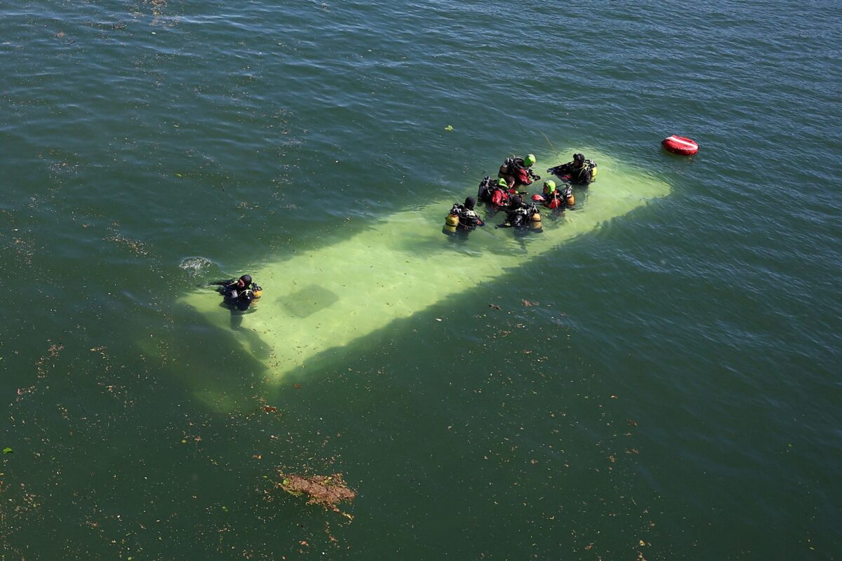 Λεωφορείο κατέληξε στον Σηκουάνα