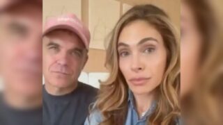 Ο Ρόμπι Γουίλιαμς και η σύζυγός του