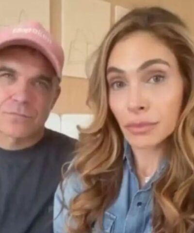 Ο Ρόμπι Γουίλιαμς και η σύζυγός του