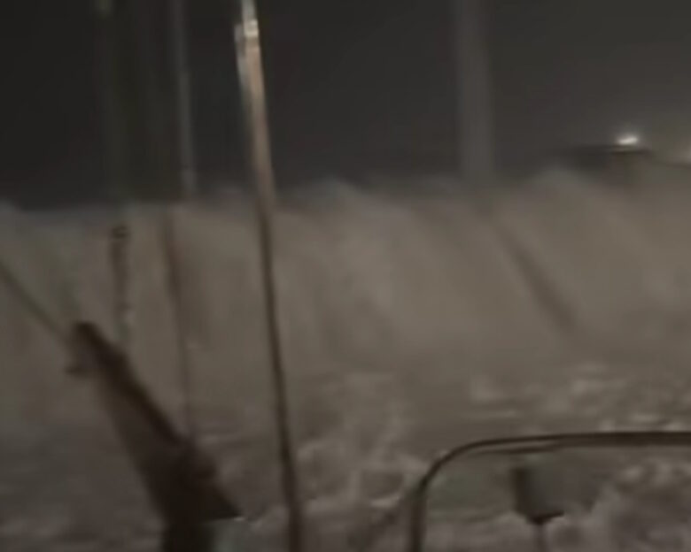 Η κακοκαιρία Erminio «χτυπά» τη Ρόδο