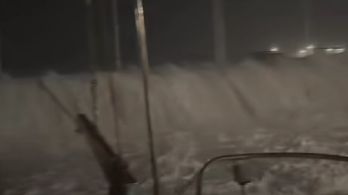 Η κακοκαιρία Erminio «χτυπά» τη Ρόδο