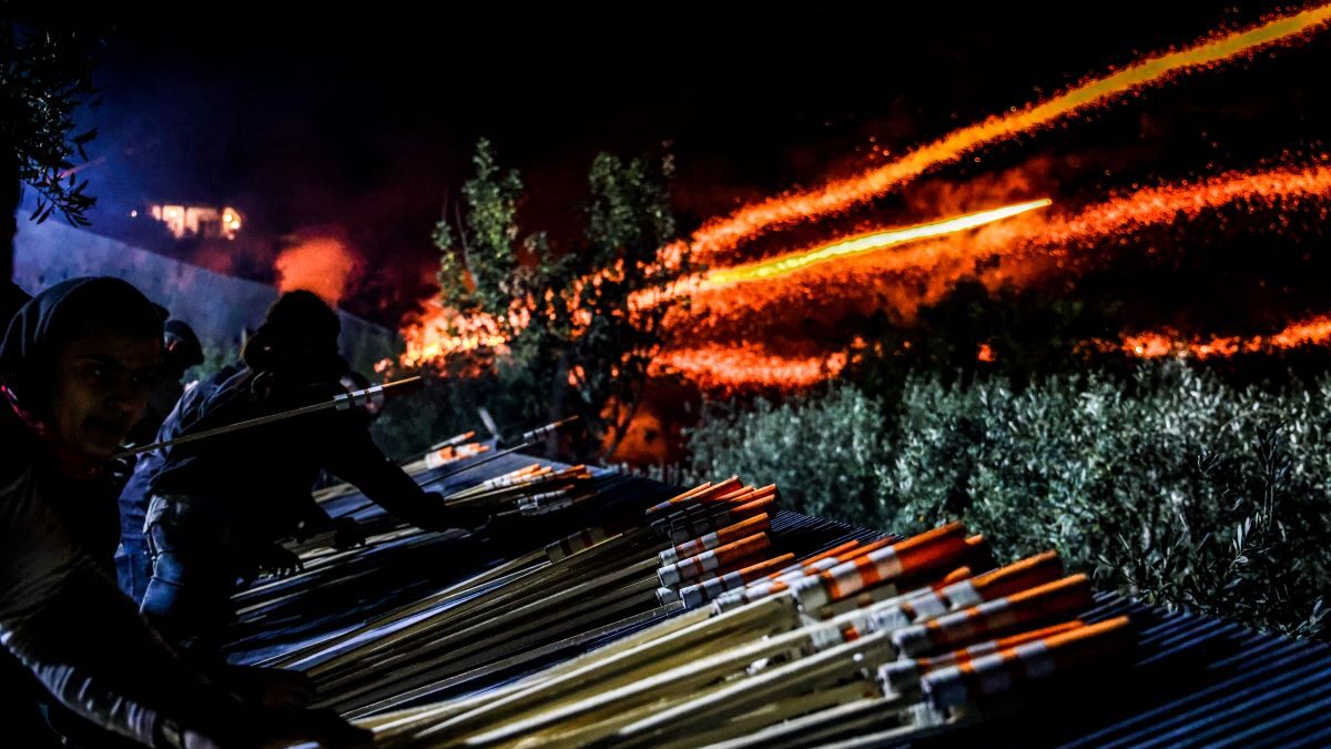 Ρουκετοπόλεμος στη Χίο