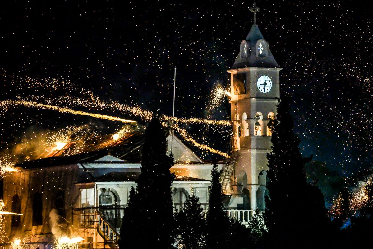 Ρουκετοπόλεμος στη Χίο