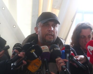 Ο Πάνος Ρούτσι στη δίκη για τα Τέμπη