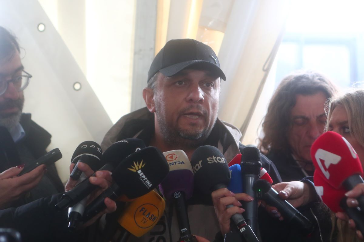 Ο Πάνος Ρούτσι στη δίκη για τα Τέμπη