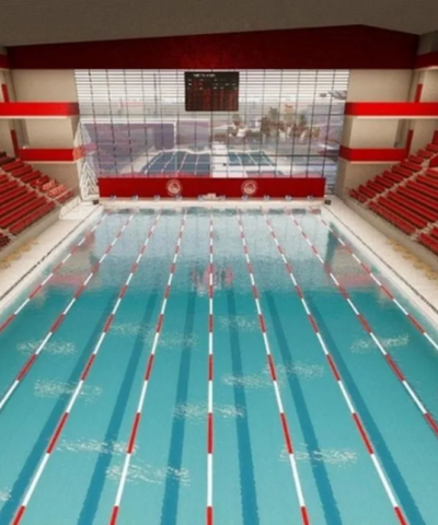 Το κολυμβητήριο στο ΣΕΦ